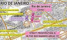 किशोर और वेश्या दृश्यों के साथ रियो डी जनेरियो का सेक्स मैप